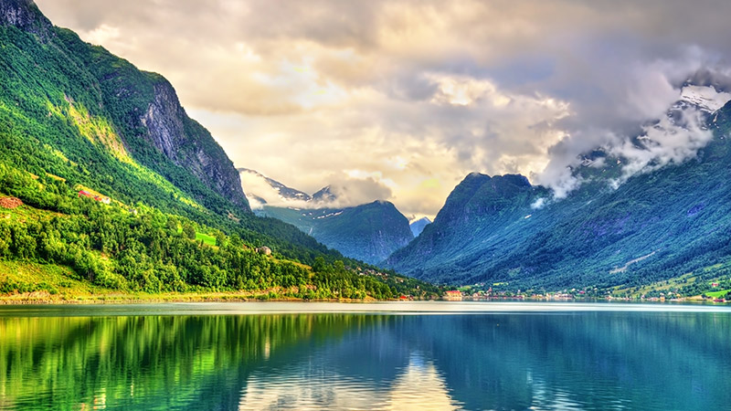 Springtime Norwegian Fjords